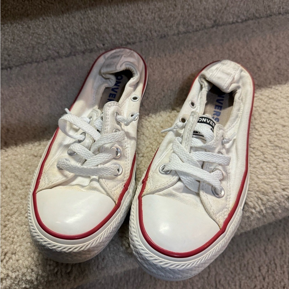 Converse Kids White Sneakers